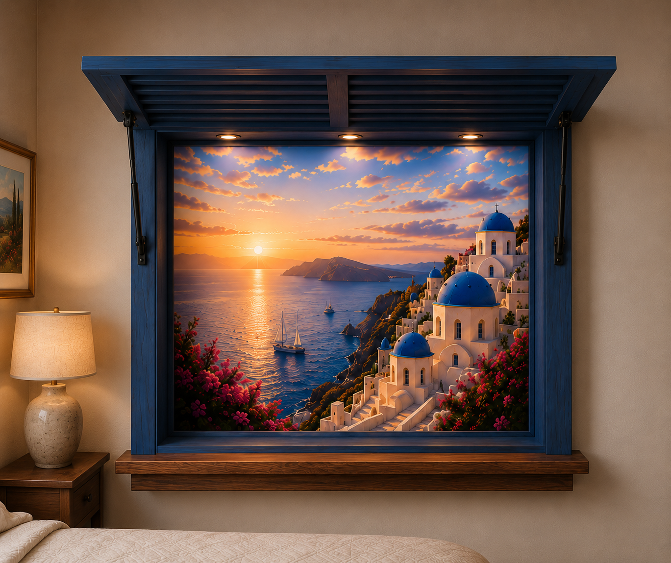 Santorini open