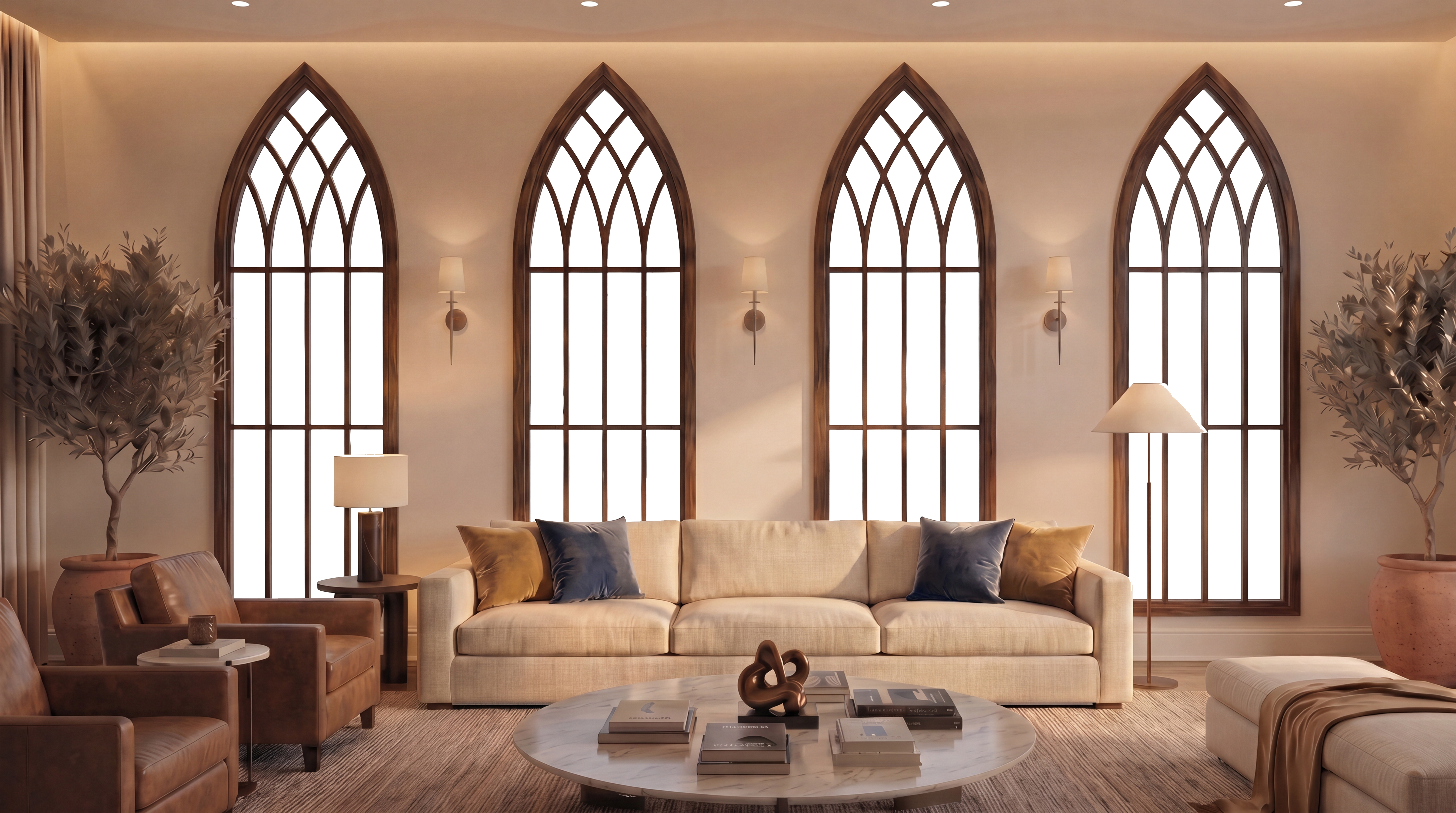 Gothic style panels